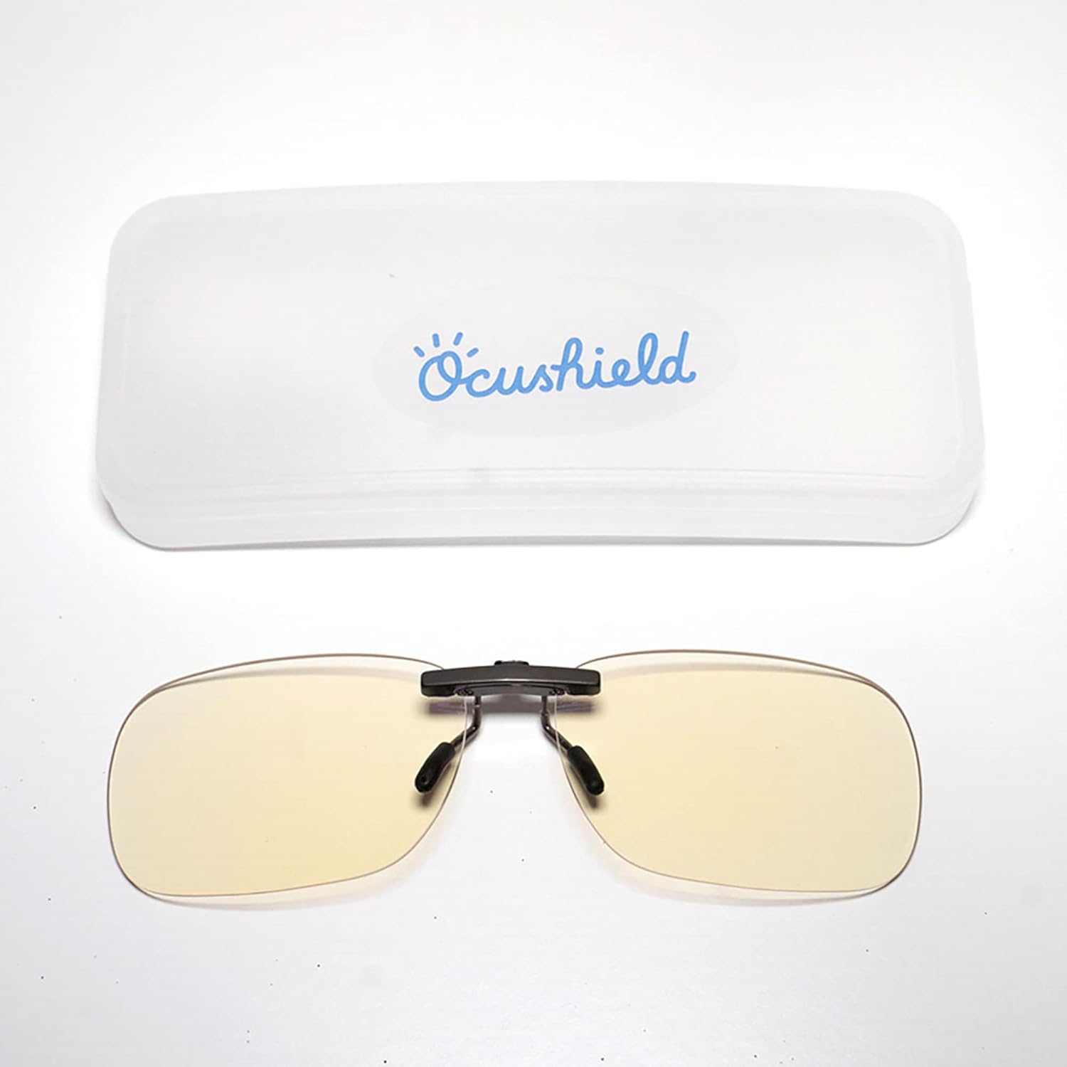 Ocushield Anti Blue Light Glasses for Women Men Teens Kids - Various Styles and Colors (Clip On, Clear)