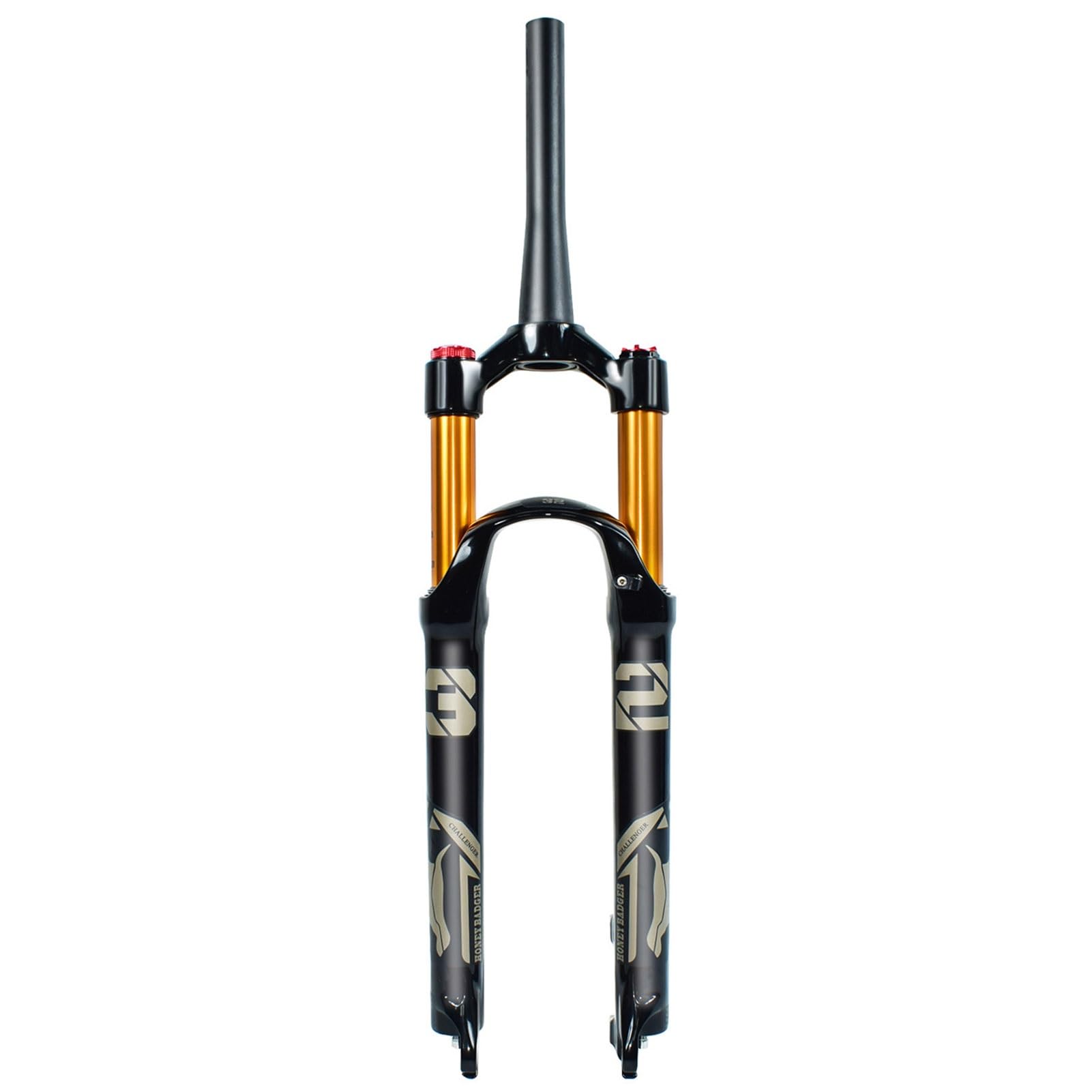 ZXGSXIOU 26/27.5/29 Inch Bike Suspension Fork FK24-120/01 120mm Travel Thread-Less Steerer 9x100mm QR Disc Brake Version Mountain Air Forks