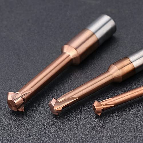 ALEYHA 90 Degree Front Back Deburrer Double Angular Chamfering Cutter Inner Chamfer,D3x12xD1.8xD4x50