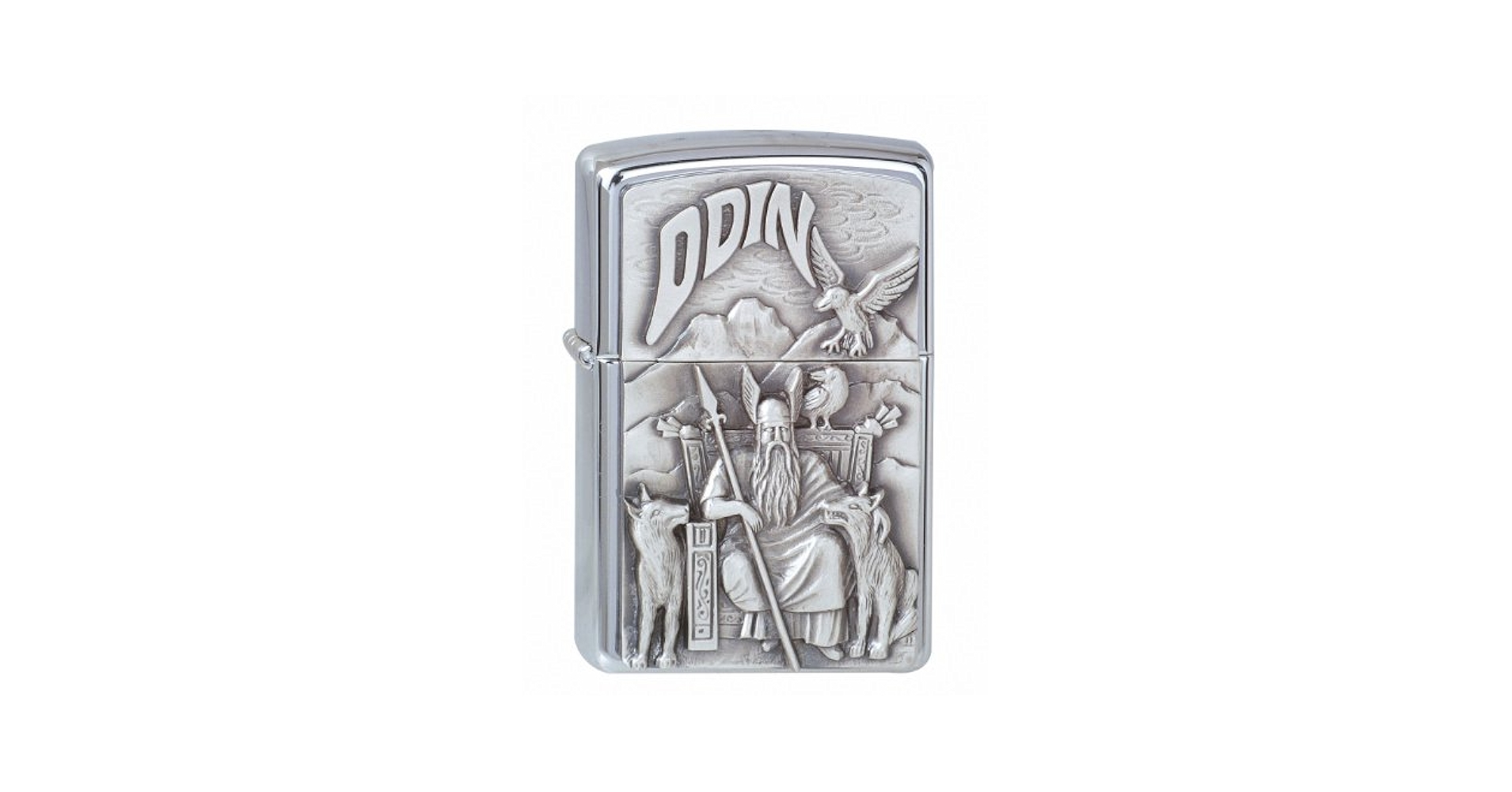 Amazon.com: Zippo Windproof Lighter - Viking Odin - High