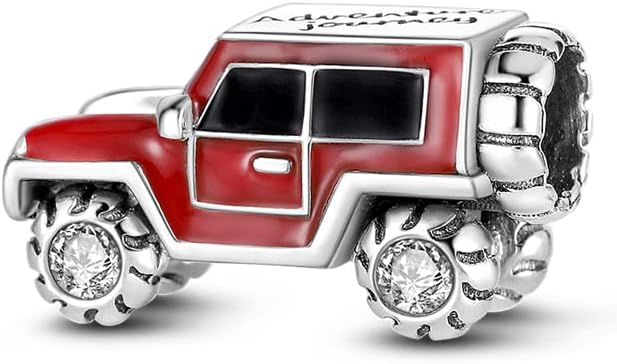 LNQOBU Dijes de plata de ley 925 para pulseras y collares para mujeres y niñas (con una cuenta espaciadora)