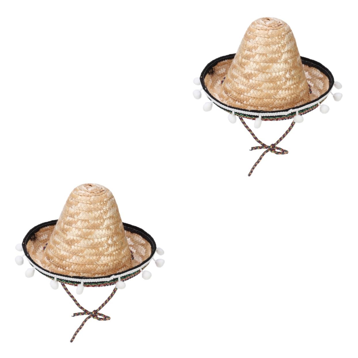 Gadpiparty Gorro Sol 2 Piezas Vestirse Sombrero De para El Sol Gorra De Mexicana Vestido De Verano Suministros para Fiestas Hawaianas Sombrero De Hawaiano Sombreros Niño Mayonesa Playa