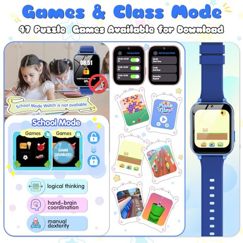 Mokast X62 4G Kids Smart Watch For Boys Girls - Kids Phone Smartwatches thumb #2