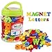 Sricam Lettere e Numeri magnetici , 78 Pezzi magneti Alfabeto Numero Giocattoli Giocattoli educativi Frigo Adesivi Set Regalo per Bambini