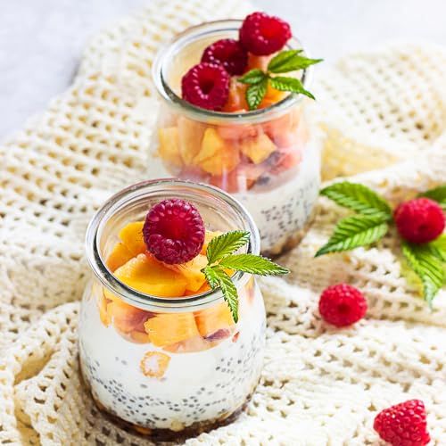 Tarros de yogur herméticos para evitar derrames en tus postres de 200 ml 8