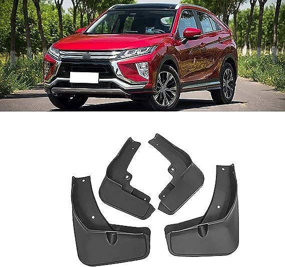 マッドガード、Mitsubishi Eclipse Cross 2018 2019 2020用マッドフラップスプラッシュガード、車用