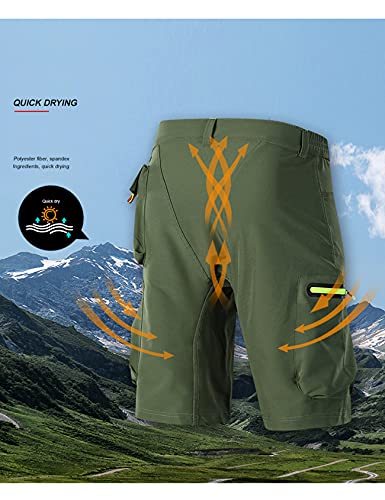 Pantalones ciclismo hombre verano secado rápido miniatura 4