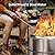 CIAYS Smokeless Firepit, 19 Inch Fire Pit for Camping with Patented Technology, Portable Fire Pit for Outside with Steel Grill Rack, Fire Poker, and Bag, Easy Setup and Storage, Wood Burning