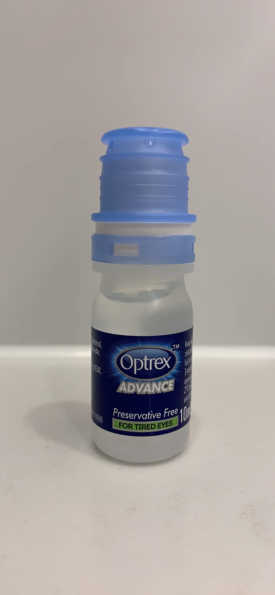 Optrex Advance Preservative Free Tired Eye Drops, 10ml : Amazon.com.au ...