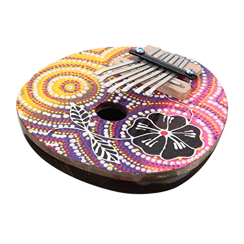 BIENKA Kalimba Pouce Piano 7 Touches Accordable Kalimba Peint À La Main Mbira Doigt Piano Chic Motif Design Instrument… - Les Beatles, Paul McCartney, John Lennon, RIngo Starr, George Harrison BIENKA Kalimba Pouce Piano 7 Touches Accordable Kalimba Peint À La Main Mbira Doigt Piano Chic Motif Design Instrument…
