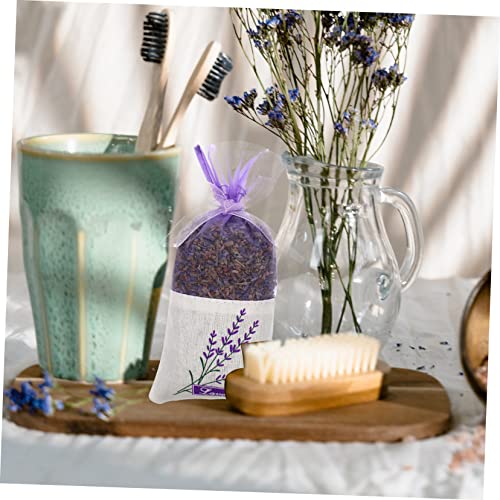 Bolsa de sacos lavanda vacíos con lazo 30 pcs miniatura 2