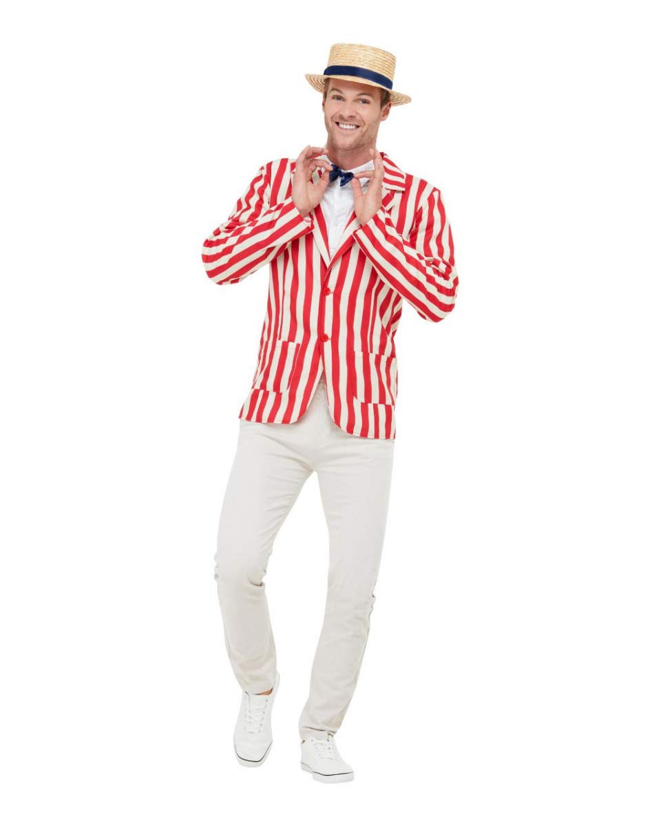 Horror-Shop Costume da Barbiere retrò Anni '20 per Adulti L