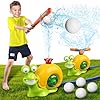 51vscauun4l - VATOS Water Sprinkler Baseball Toy for Kids Outdoor Play, 2 in 1 Snail Summer Water Game with 2 Sprinkler Heads, 360° Roating Spray Water Baseball for Boys Girls Summer Backyard Lawn Pool Party Fun