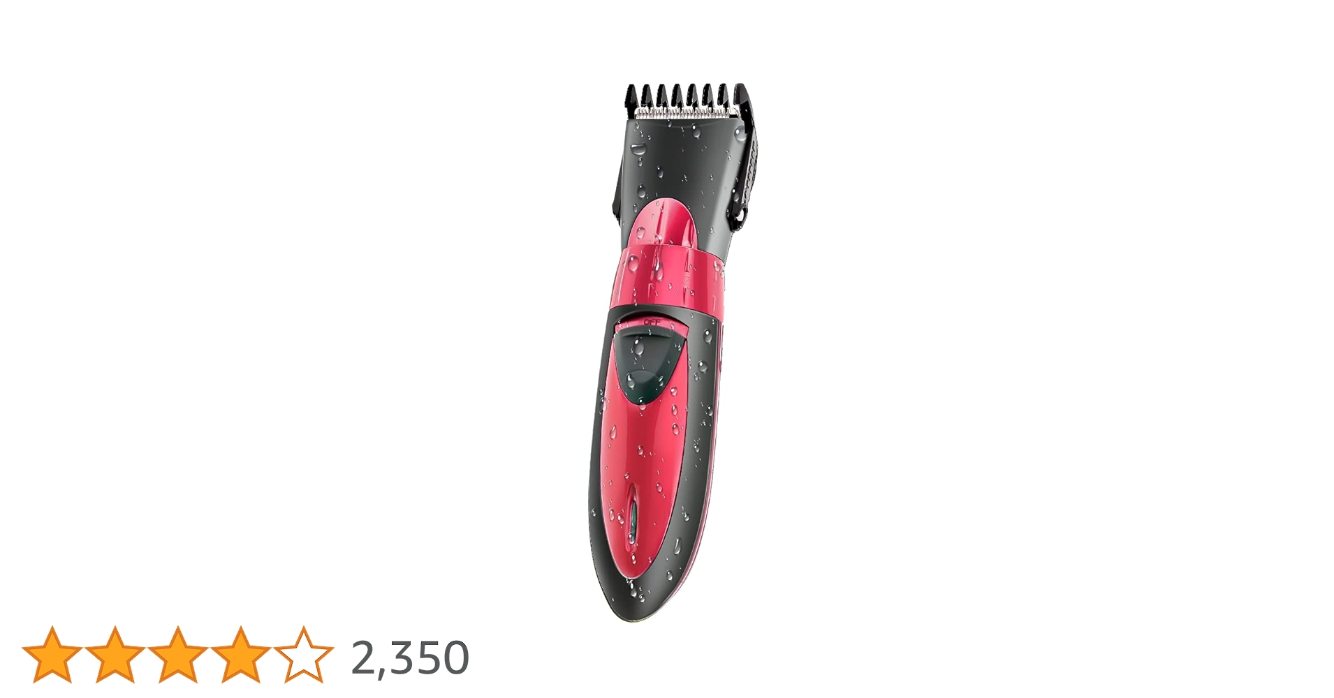 Amazon | 電動バリカン ヘアーカッター IPX7防水 ヘアクリッパー