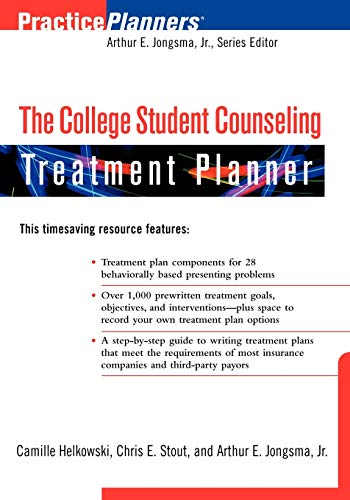 The College Student Counseling Treatment Planner (PracticePlanners)