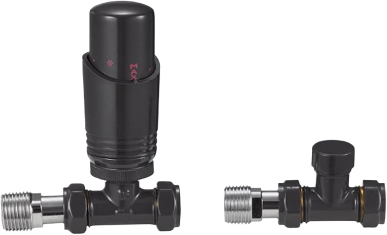 Energy Efficient Thermostatic Radiator Valve with Locking Guard Optimizes Comfort for