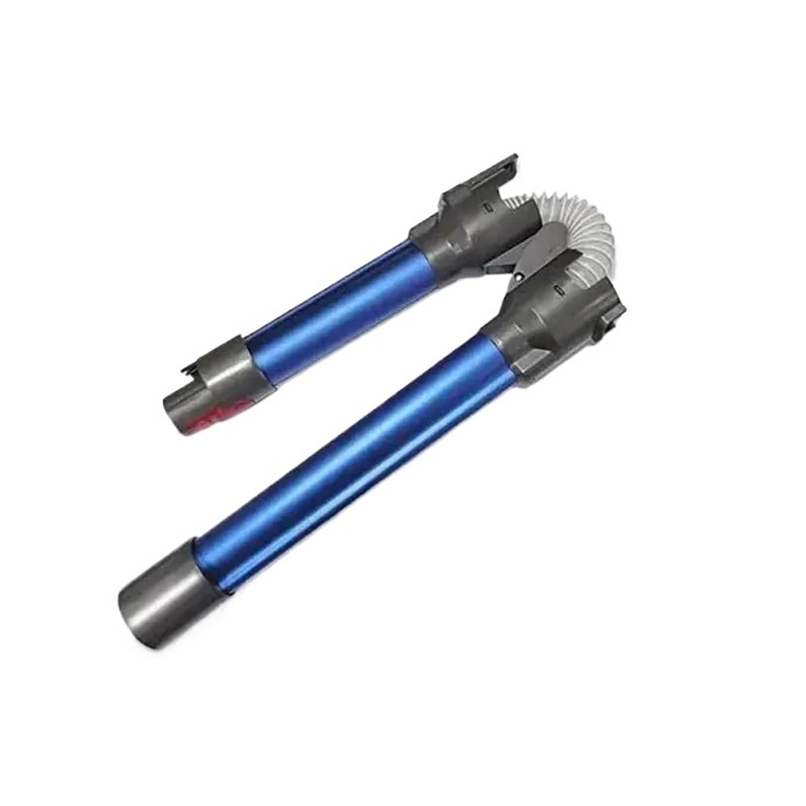 Lmrxofe Blue 1Pcs Vacuum Cleaner Extension Wand,Compatible For Dyson,V7 V8 V10 V11 Replacement Aluminum Foldable Extension Tube Flexible And Bendable
