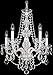 Schonbek 1302-40H Swarovski Lighting Arlington Chandelier, Silver