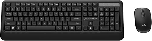 Miniatura 8 de Packard Bell AirFrame - Monitores FHD de 21 pulgadas + teclado y mouse inalámbricos, compatible con montaje VESA, HDMIVGA, inclinación, bisel