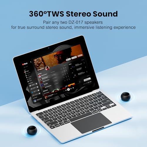 image for PRSCFUM Small Bluetooth Speaker, 2025 Portable Speaker with Loud Stere