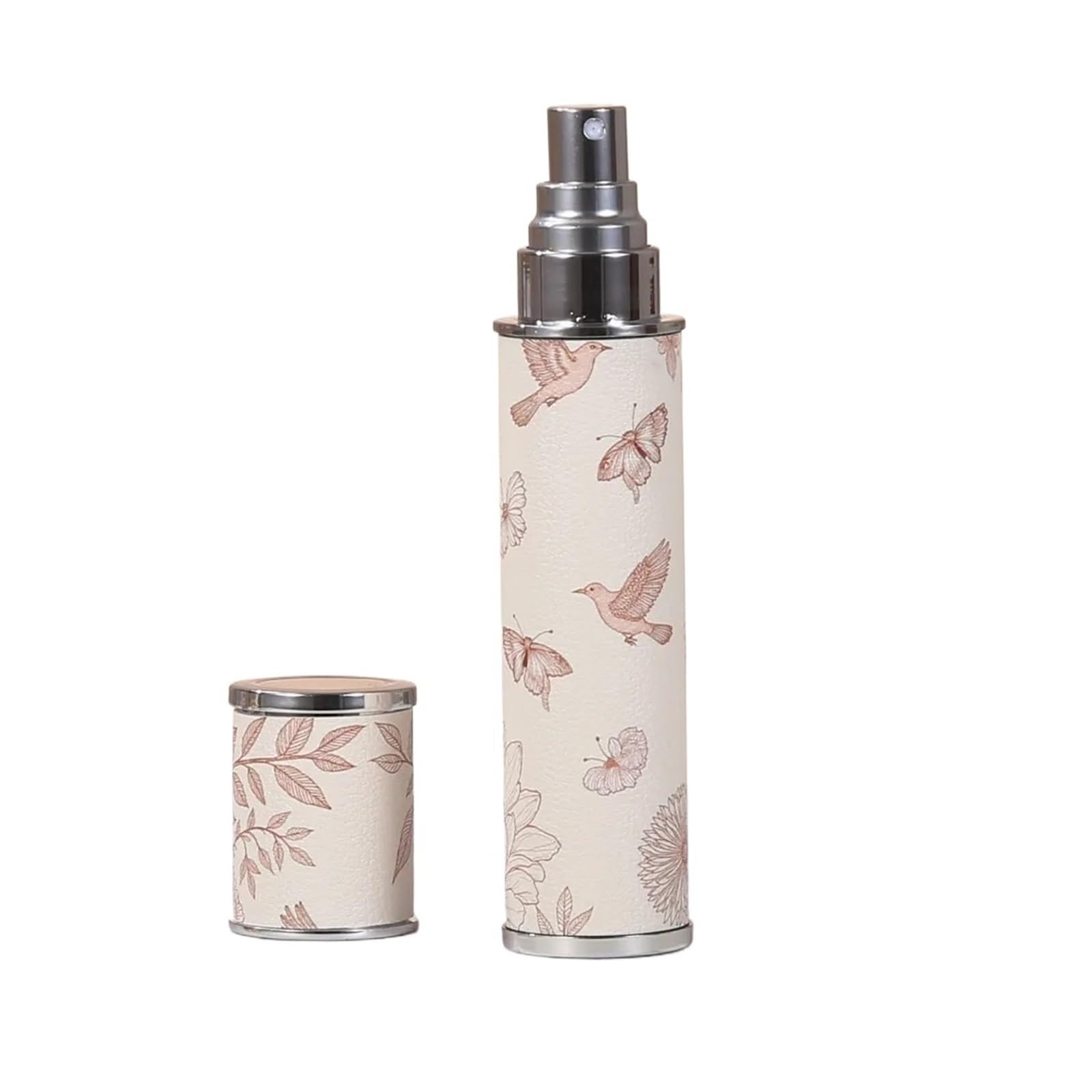 Zgcrumphant Women's Color 4 Leather Perfume Bottle 10Ml Refillable Perfume Atomizer