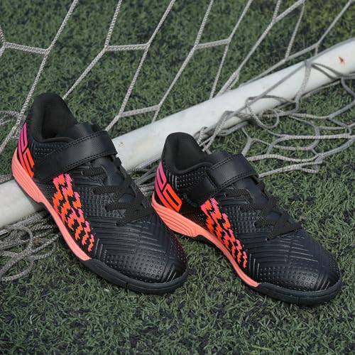 brooman Kids Turf Soccer Shoes Girls Boys Indoor Soccer Shoes3