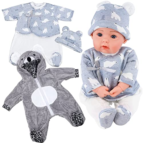BiBi Doll Baby Doll & Reborn Clothes Set, 20" (50cm) - Image 2
