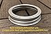 THINKCHANCES Food Safe and BPA Free Rust Resistant Silver Aluminum Metal Screw Rings/Bands for Mason, Ball, Canning Jars (12 Pack, Wide Mouth)