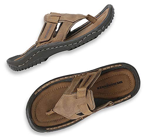 Image of WEINBRENNER mens Lagos Thong Slippers
