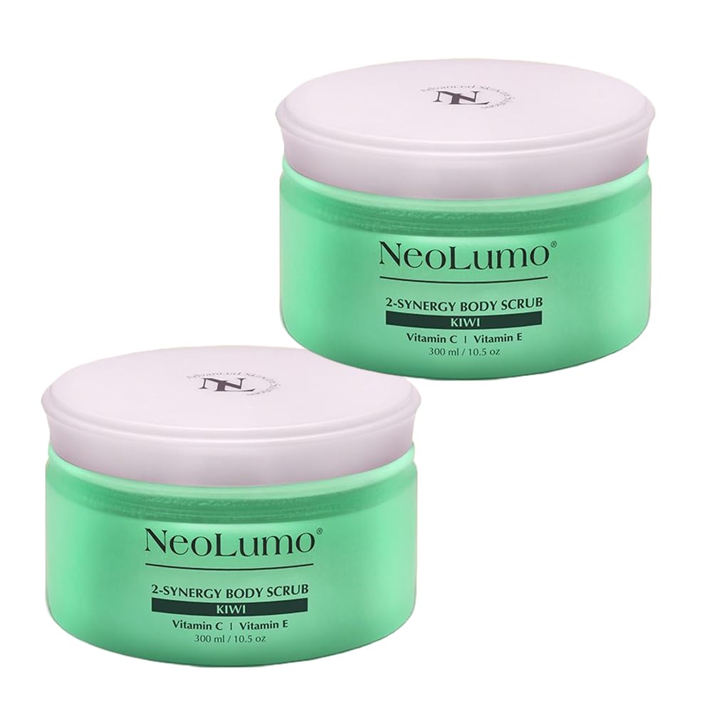 2x SYNERGY BODY SCRUB REINIGENDES KÖRPERPEELING Duft Kiwi Sparset
