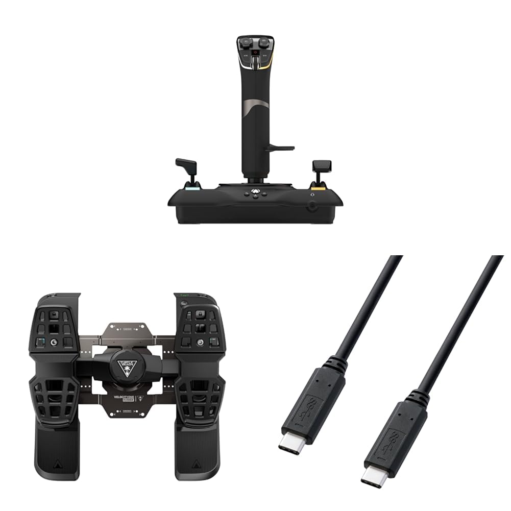 Amazon.co.jp: 【ラダーペダル＆接続用USB-Cセット】タートルビーチ