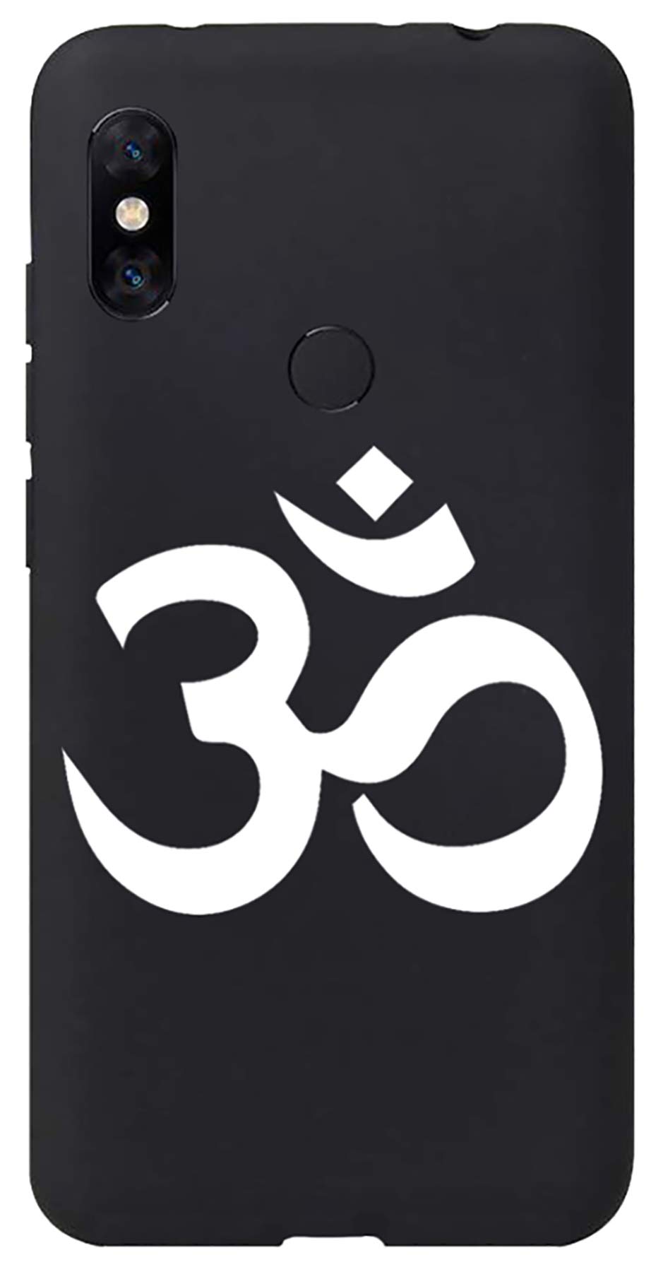 Topwise Spiritual God Om Symbol Designer Printed TPU Back Cover Case for Xiaomi Redmi 6 Pro