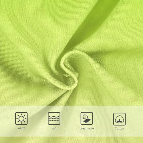Joisal Toddler Girls Underwear 2t Cotton Panties Little Girl Animals Kids Undies Briefs Lemon Green Moccasin Gradient3