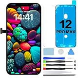 Schermo per iPhone 12 Pro Max LCD Display di Ricambio Touch Digitizer 6,7"