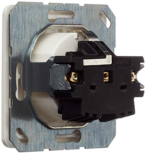 JUNG CD 1520 WW - outlet boxes, Alpine White, (CD1520WW) Steckdose - Image 2
