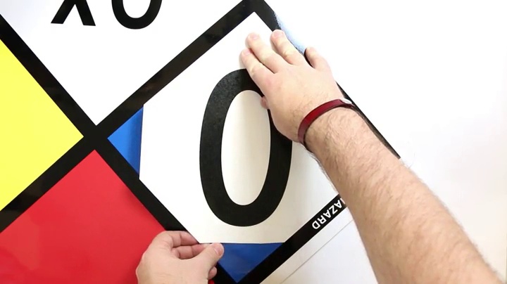 SmartSign-S-5532 NFPA Sign Kit (Placard, Digits & Symbols