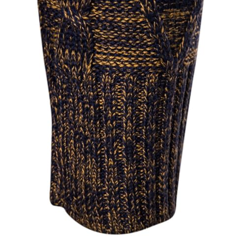 Long Cardigan Sweaters for Men Ribbed Knit Sweater Ruffle Shawl Collar Cardigan Open Front Cardigan Drape Cape2