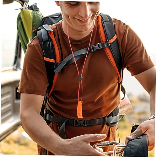 Silbatos plásticos multicolor para supervivencia camping miniatura 7
