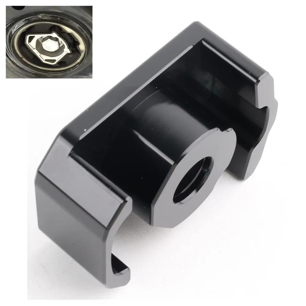 Mocowanie przekładni silnika czarny kęs aluminiowa wkładka montażowa do Vw do Golf/Gti/Do Golf R (Mk7 Mqb) 2015-2019