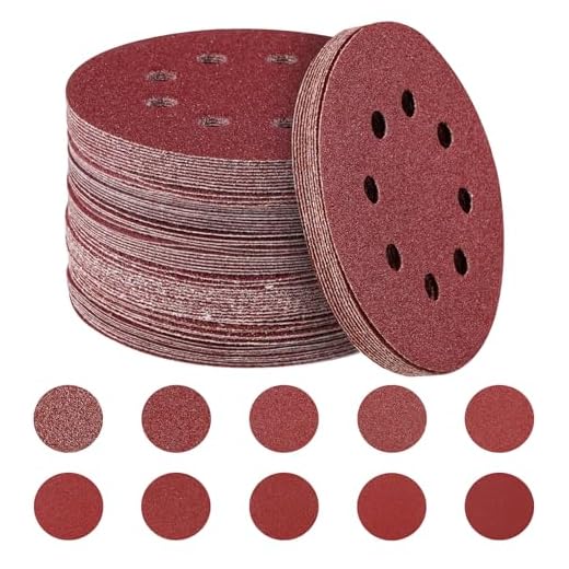 100pcs Sanding Discs Assortment Set