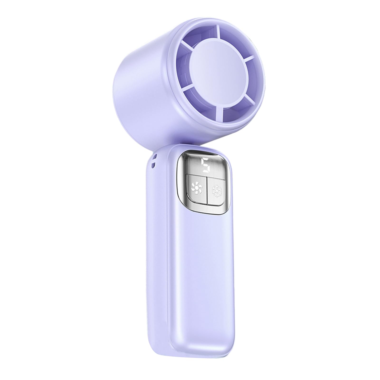 NVOQILIN Rechargeable Cooling Fan Handheld Fan with Rechargeable Battery Texture Perfect for Outdoor Camping and Working ABS Tiny