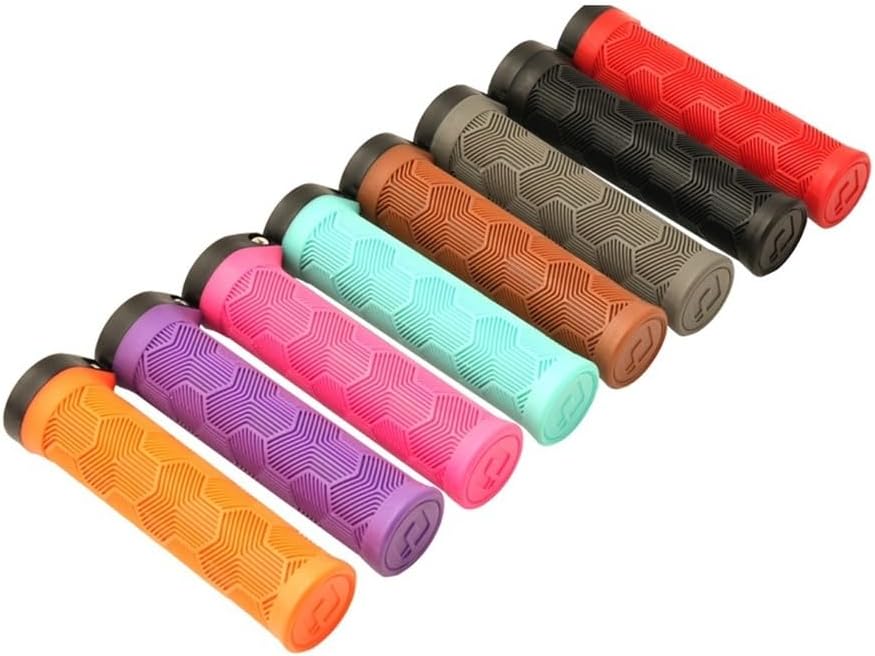 Non-Slip Handlebar Grip Covers for RG66 Grips Lock-on 22.2MM Rubber Handlebar Cover Comfortable Anti-Slip Bicycle Parts for Travel Folding Bike