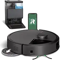 Robô Aspirador Roomba 505+ Combo, com Base AutoWash Dock, Aspira e Passa Pano, iRobot - 220V