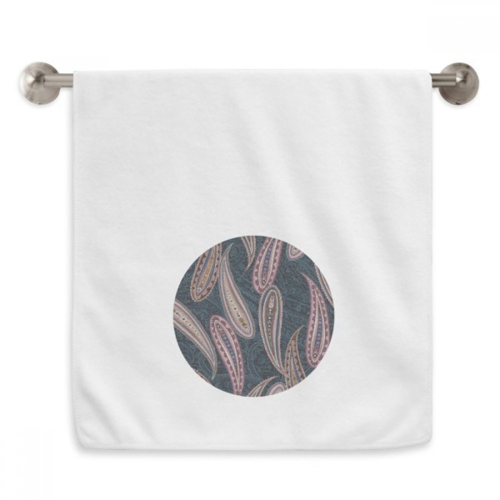 Serviette moelleuse blanche 13x29 inch pour peaux sensibles motif poisson