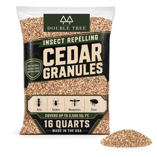 Double Tree Cedar Granules for Bug Control