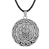 runen amulett 【WOLF BEAR PAW HALSKETTE】 Wikinger trugen diese keltische Wolfspfoten-Halskette als Amulett aus Schutz, Ehre und Macht. Trage es als Amulett. Die nordische Mythologie Viking Celtic Wolf Halskette ist ein magisches Muster. Diese Vintage Punk Wolf Bär Pfoten Halskette kann dem Träger viel Glück bringen und den Träger mutiger machen.