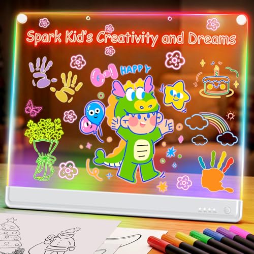 19.7-Inch Rechargeable Doodle Glow LED Board