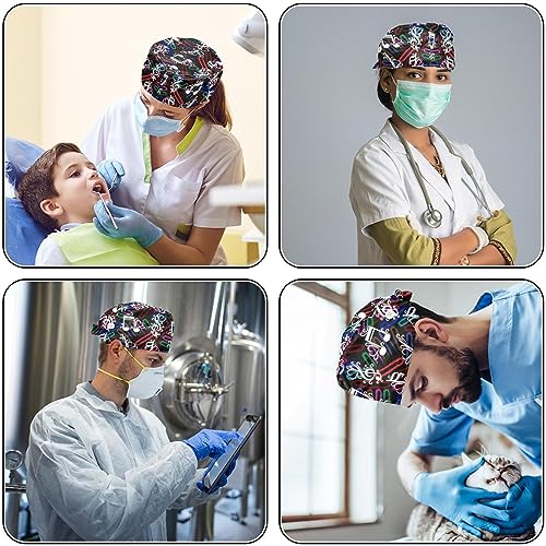 Casquettes de travail avec bandeau de transpiration VERED 2PCS