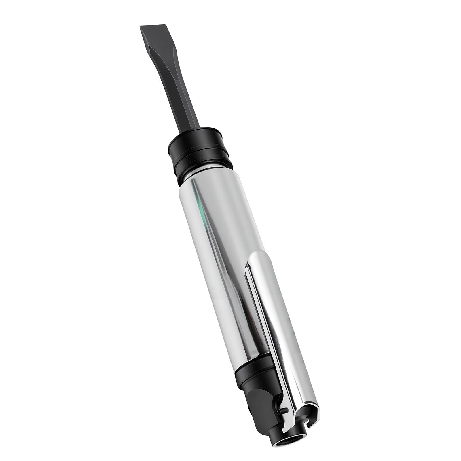 Topiky Spazzaneve Pneumatico con 3 Scalpelli, Strumento Antiruggine per | Straight Handle Air Chisel Hammer, Reinforced Alloy Cylinder, for Concrete Grooving and Welding Slag Removal