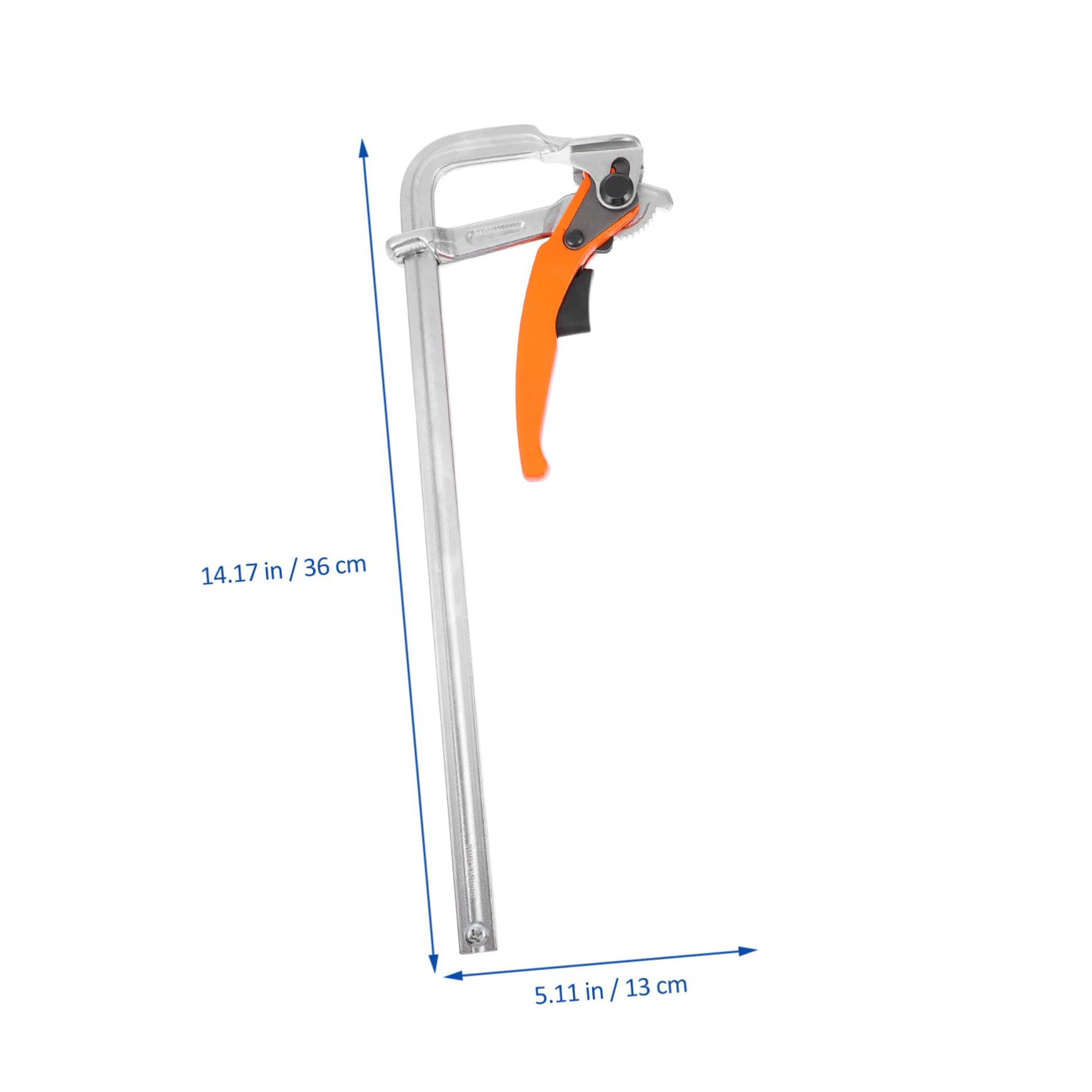 SHINEOFI Serrage-joint à Cliquet pour Menuiserie, Pince Fixe en Acier au Carbone, Résistante à L’usure, Prise Confortable, pour Bricolage et Travail Léger Couleur Aléatoire